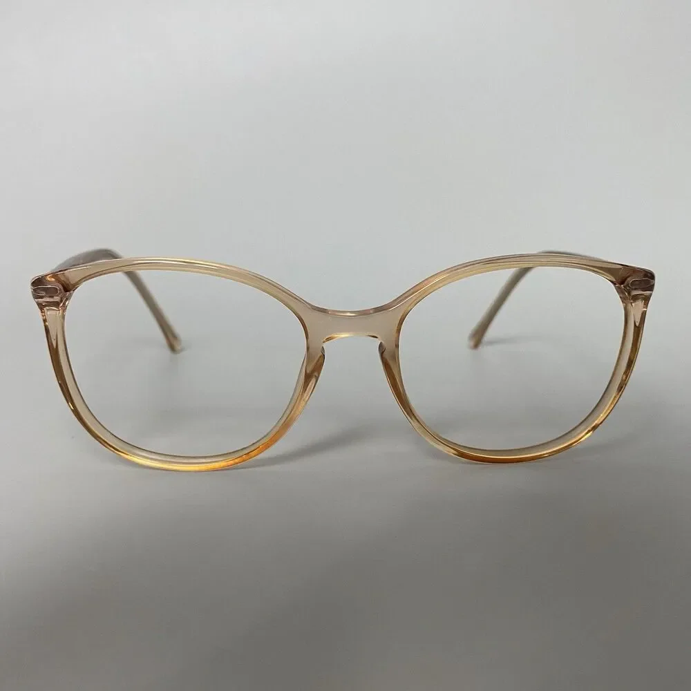 CHANEL 3282 c. 1681 Beige Crystal Eyeglass Frames 52 18 140 Italy Women’s